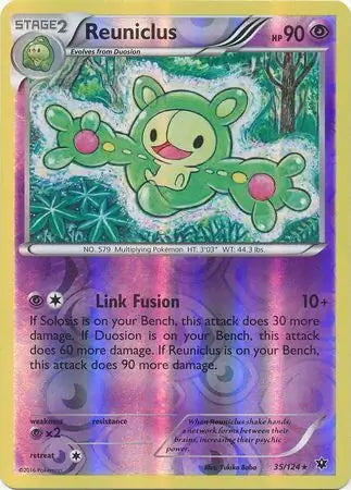 Fates Collide Reuniclus #35/124 reverse holo